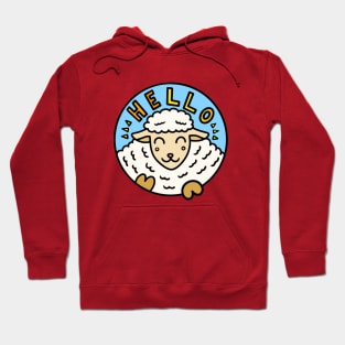 Cute cartoon sheep Hoodie